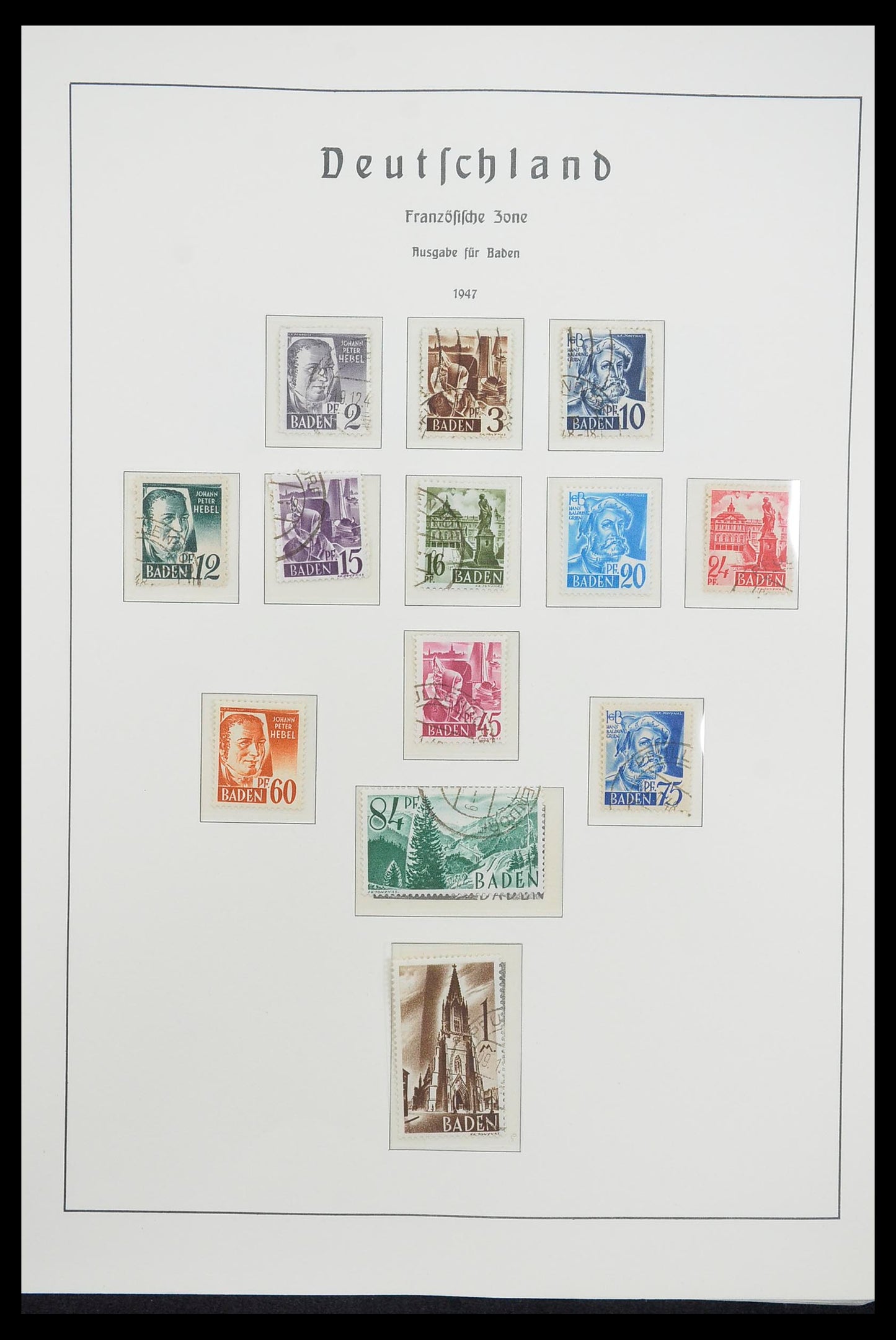 REICH ALIIED ZONES 1945-1949 Occupation MNH MH Used Album Stamp Collection