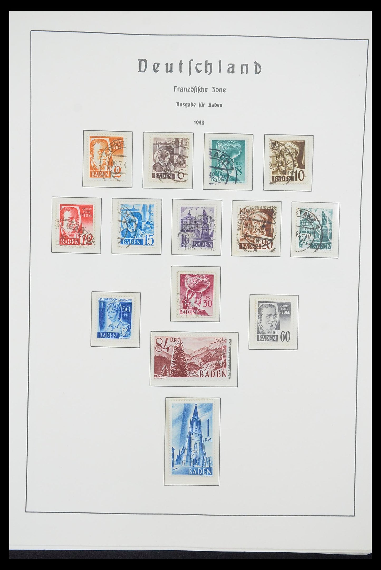 REICH ALIIED ZONES 1945-1949 Occupation MNH MH Used Album Stamp Collection