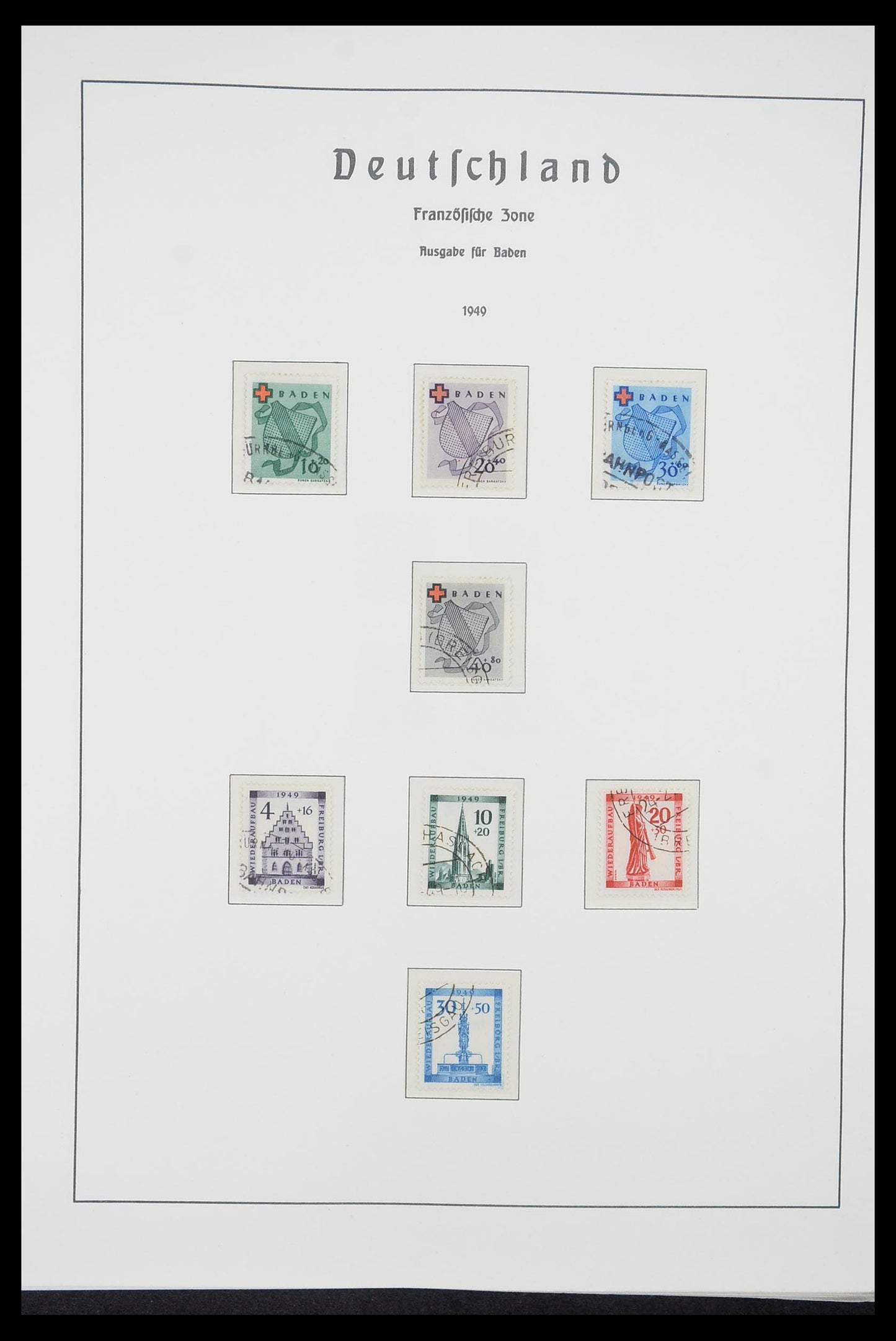 REICH ALIIED ZONES 1945-1949 Occupation MNH MH Used Album Stamp Collection