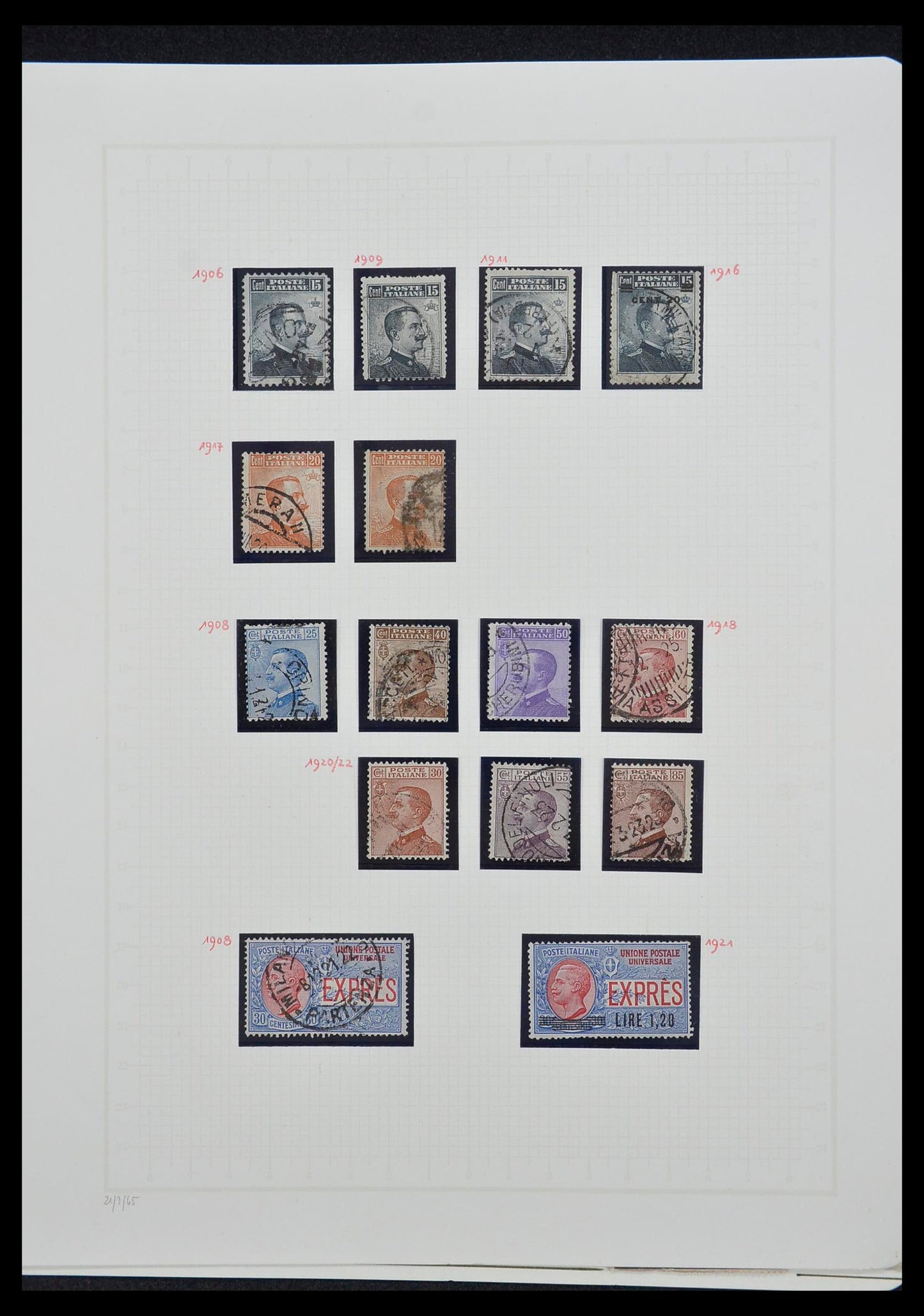 ITALY 1861-1944 MH Used w/ Overprints Parcel Better Issues Stamp Collection