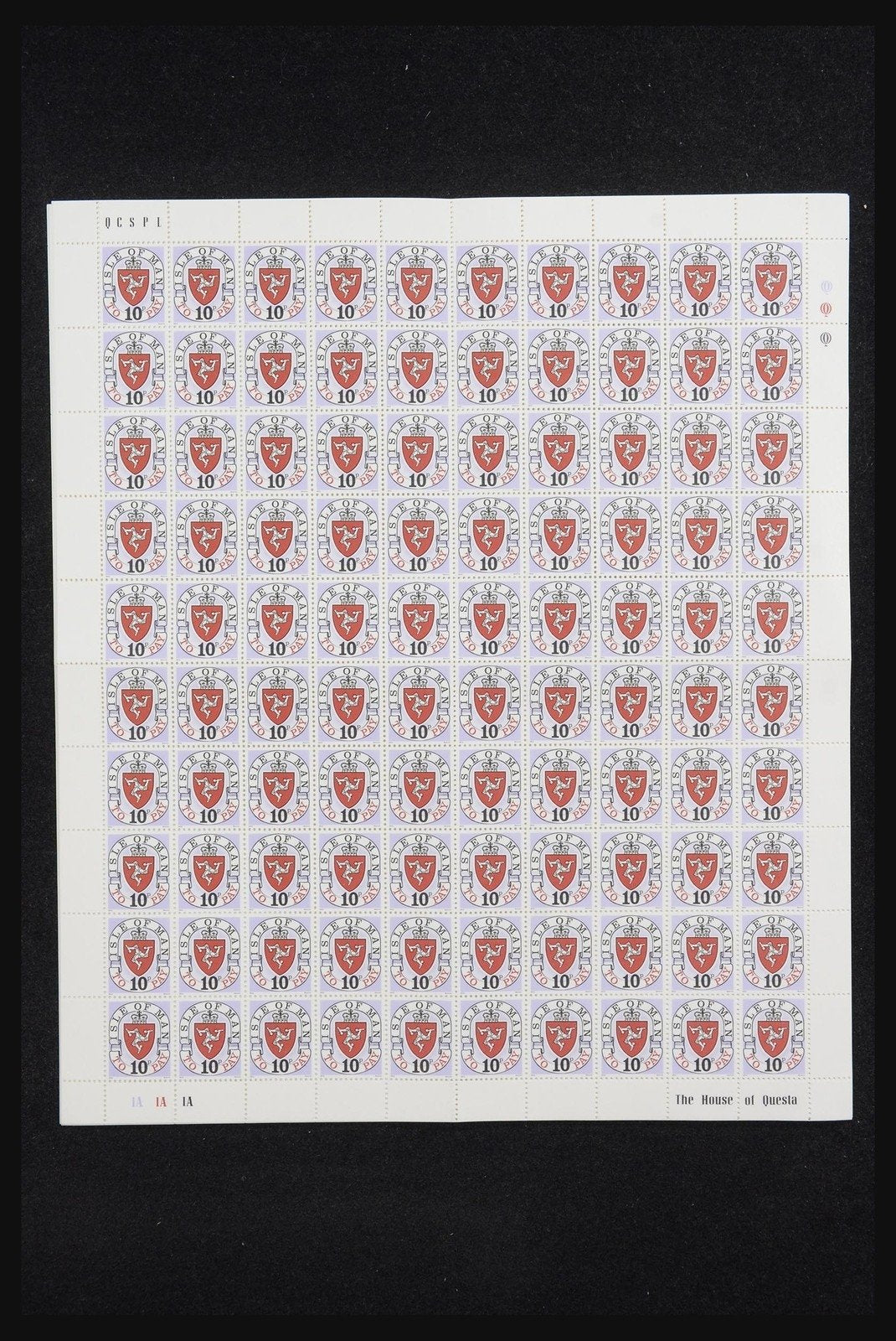 Lot 13119 Isle of Man postage dues 1973.