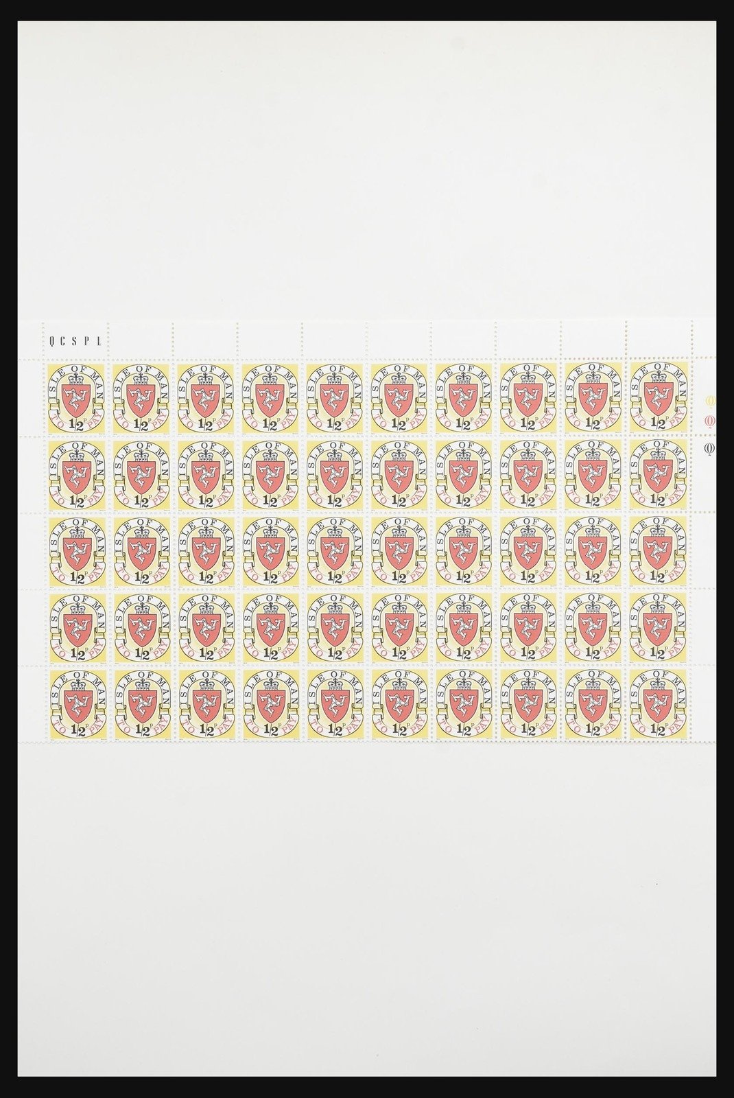 Lot 13123 Stamp collection Isle of Man postage dues 1973.