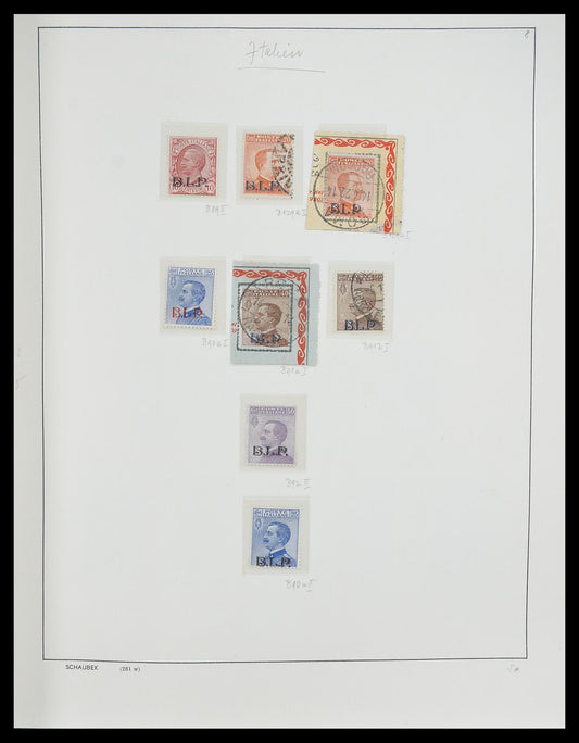 ITALY 1861-1996 MNH MH Used in 3 Schaubek Albums HIGH Catalogue Stamp Collection